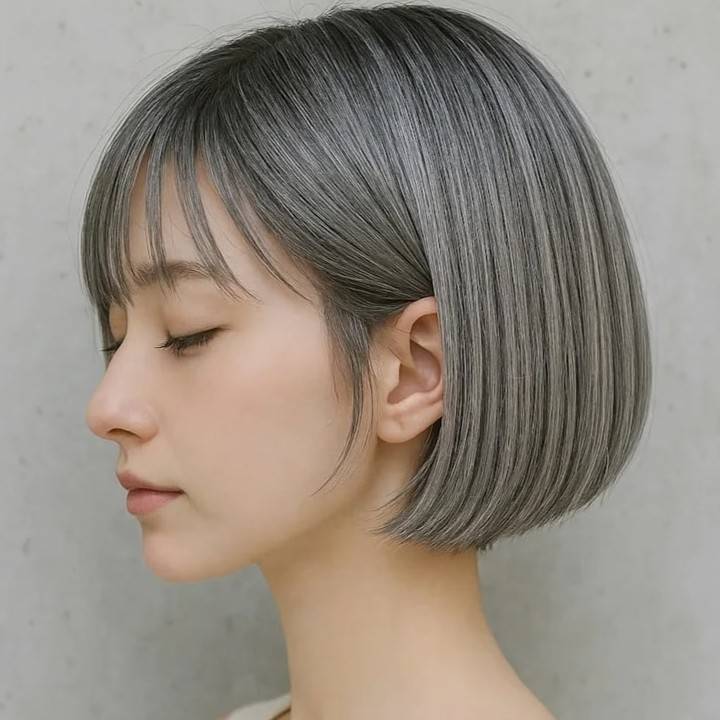 増えても気にならないアッシュグレー