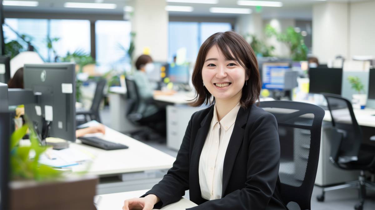 事務職の女性