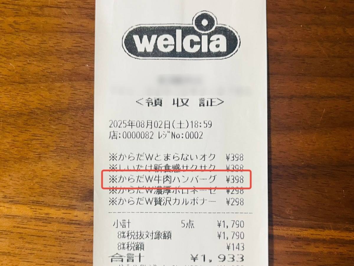 ウエルシアのレトルトハンバーグを買ってみた！