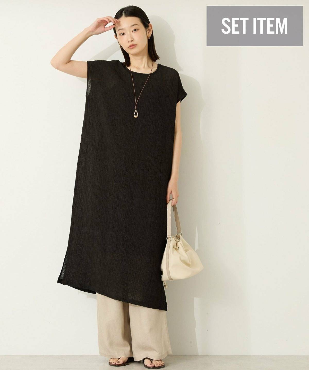 AMERICAN HOLIC夏の着痩せワンピース