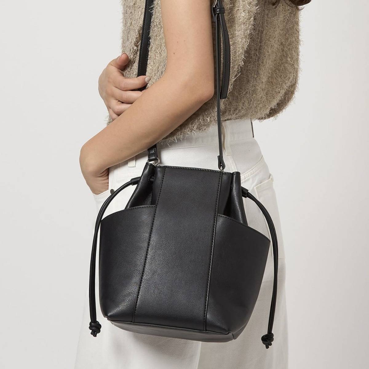 UNITED ARROWS green label relaxing サイドポケットドロスト2WAYバッグ
