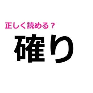 ウソでしょ、思ってた読み方と違う……？！実は読める人が少ない難しい漢字7選