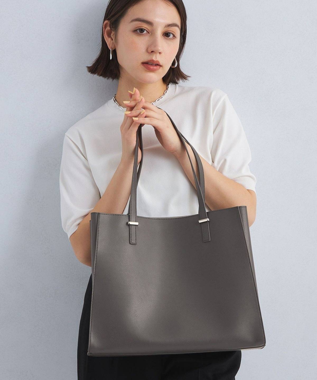 UNITED ARROWS green label relaxing ワンポイントシンプルトートバッグ