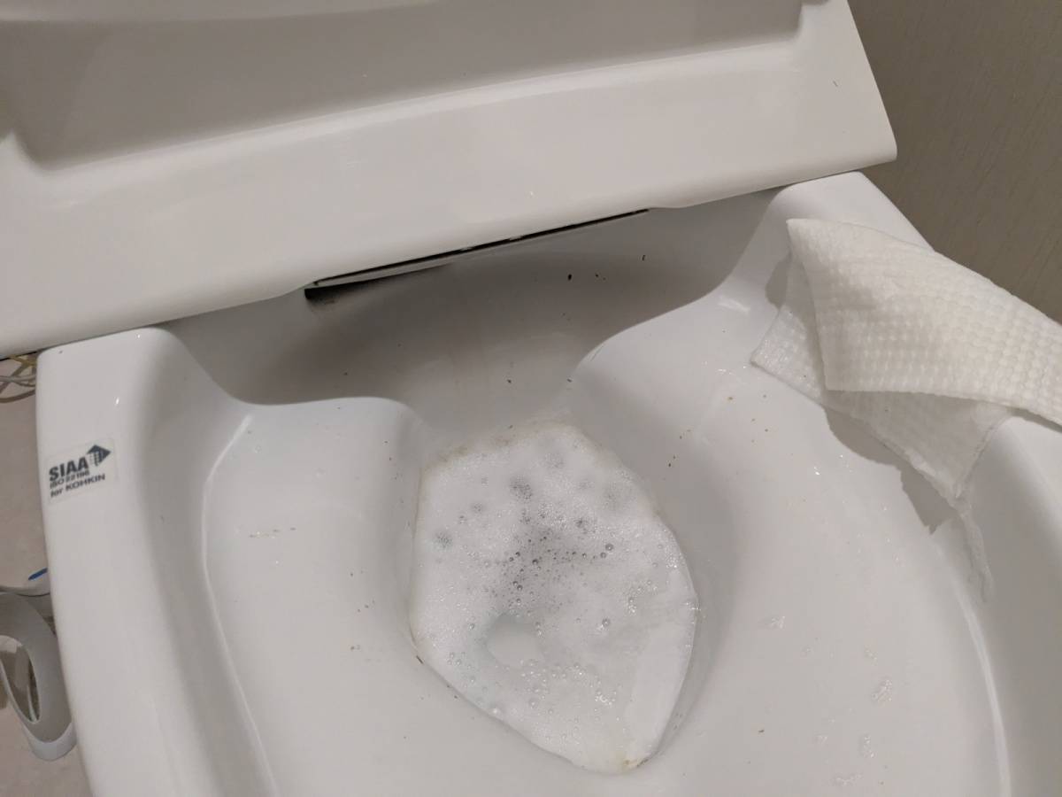 【トイレ掃除】がむちゃくちゃ簡単に！！1枚のシートがどんどん汚れを消していく！！