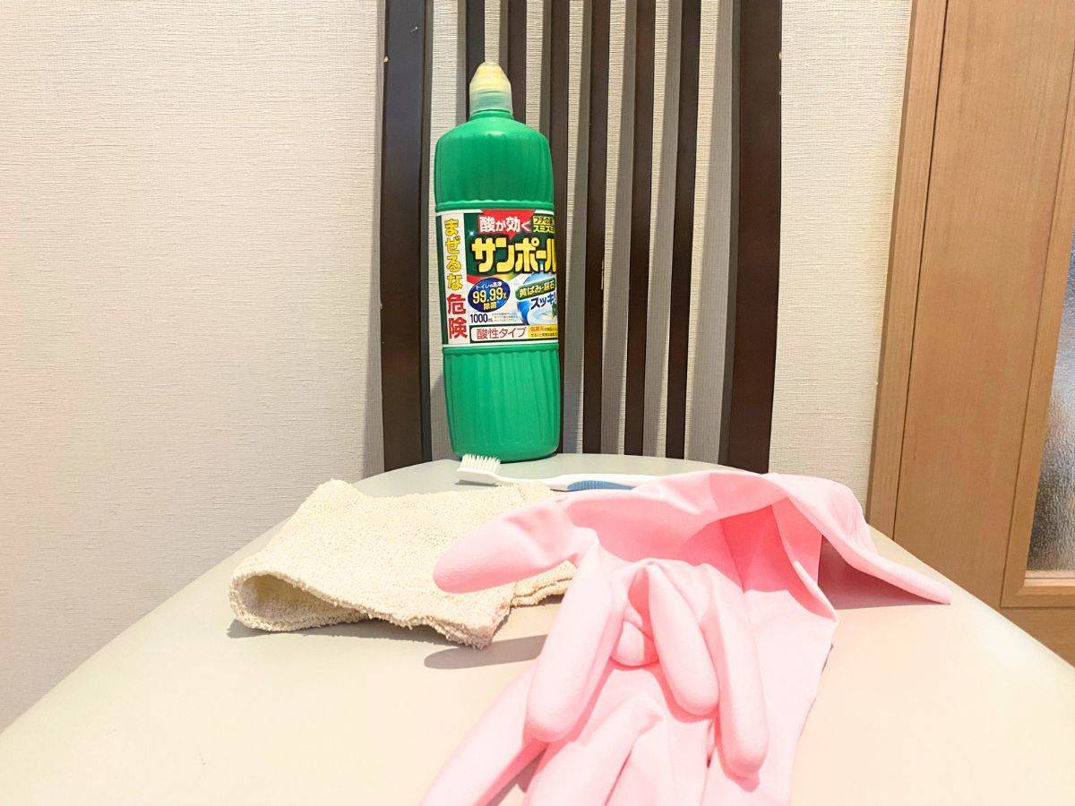 お風呂やトイレの気になる水垢を簡単にピカピカにできるお掃除方法