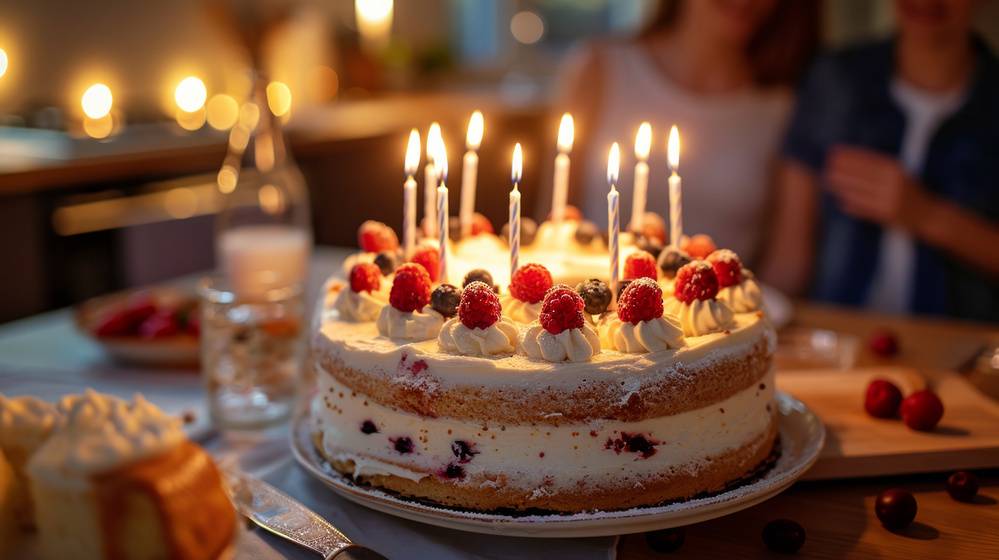 誕生日、ケーキ