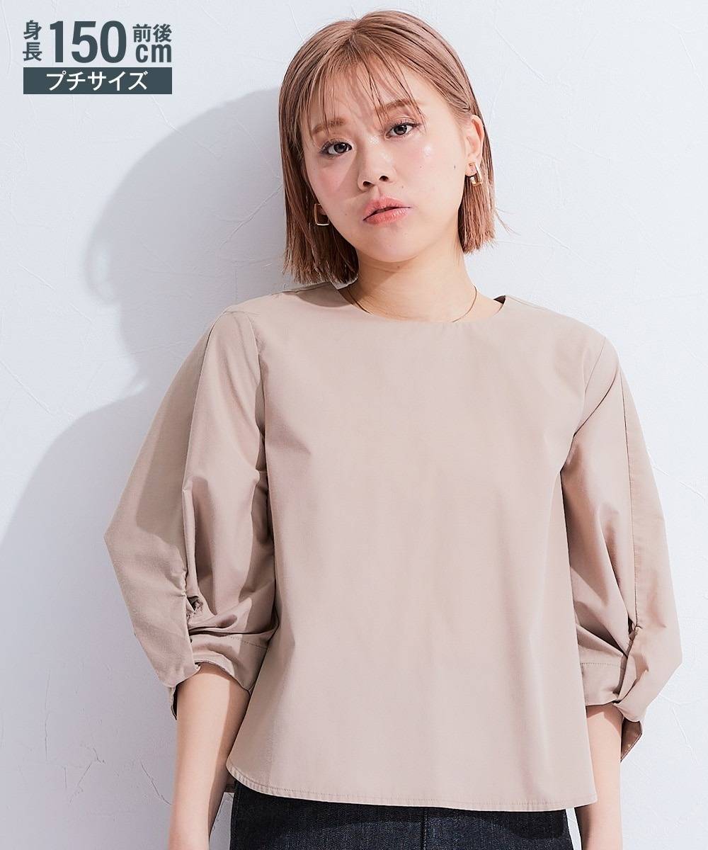 低身長向け夏の華奢見えトップス