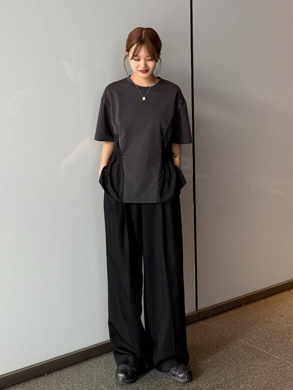 ドロストTシャツを合わせる！