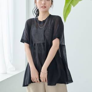 【coen】老け見え防止にぴったり♡夏に注目の「上品トップス」5選