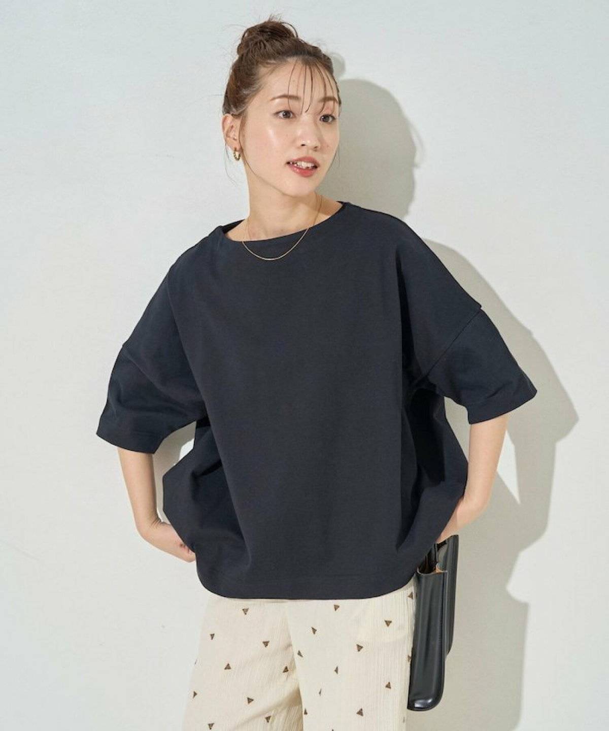 FREAK’S STORE ボートネック バスク 半袖 Tシャツ