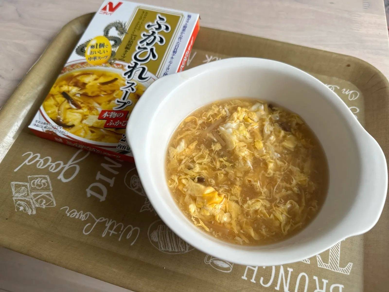 DAISO(ダイソー)：ニチレイ ふかひれスープ2人前 100g