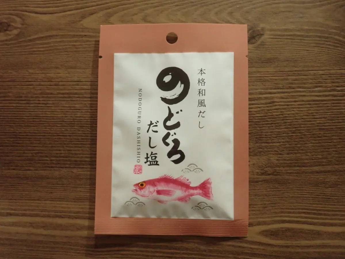 DAISO(ダイソー)：三角屋水産 のどぐろだし塩 17g
