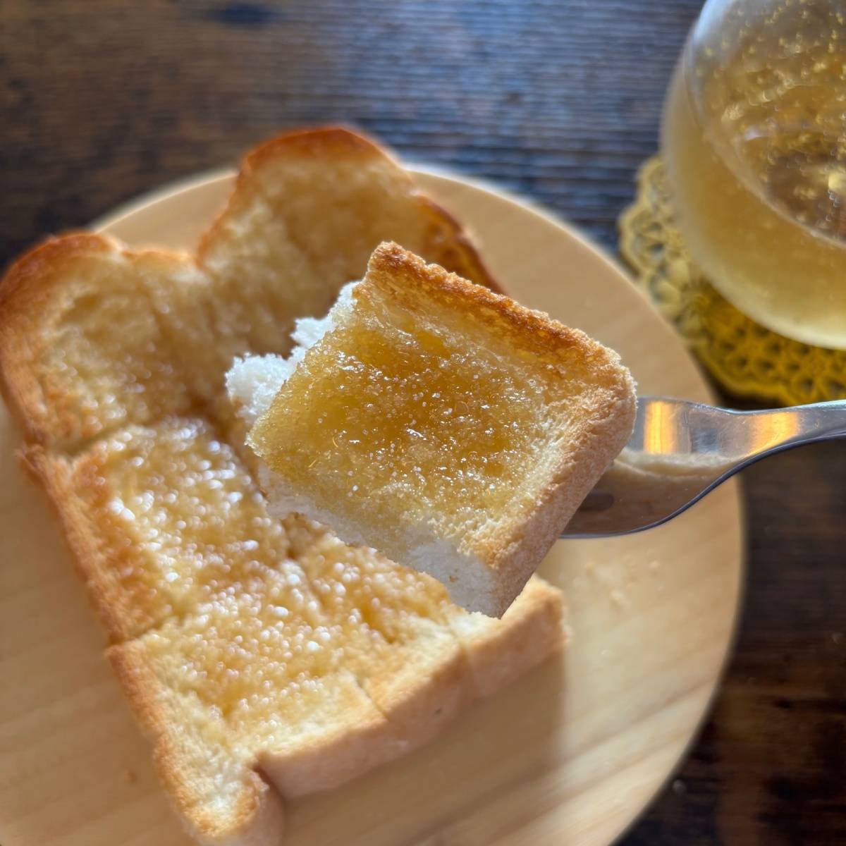 ヤマザキ公式の「ダブルソフトで作る!ジンジャーハニートースト」のレシピ