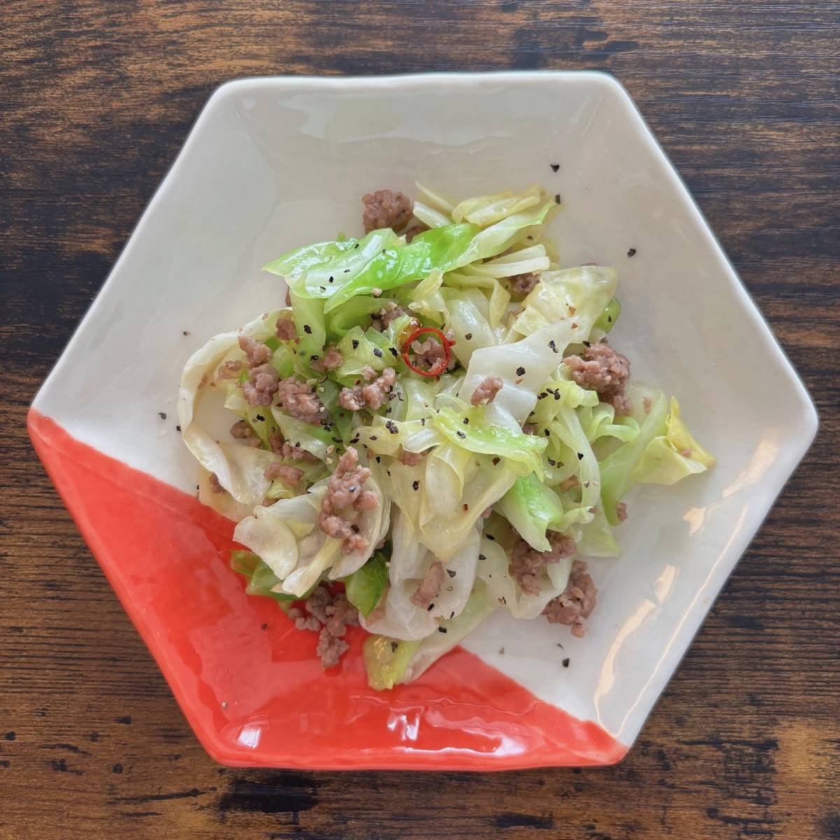 JAグループ公式の「☆キャベツとひき肉炒め☆味付けは塩こしょうだけ」のレシピ