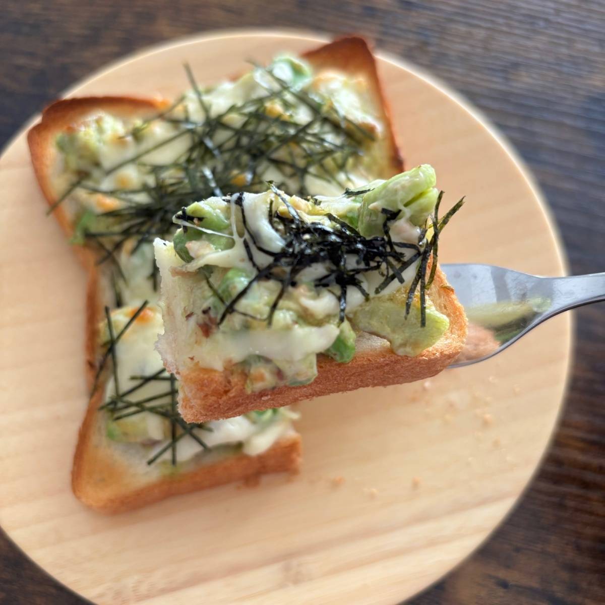 フジパン公式の「アボカドおかかチーズ」のレシピ