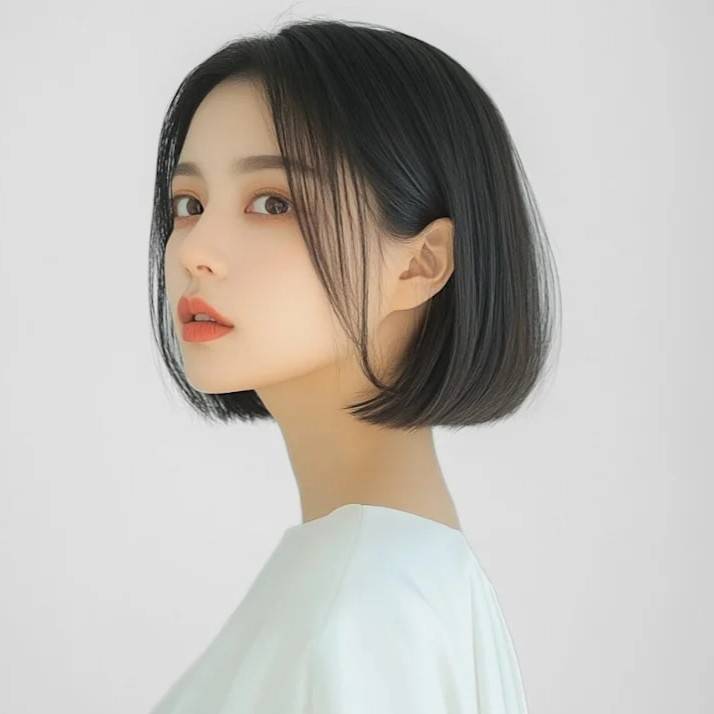 黒髪風ダークアッシュ