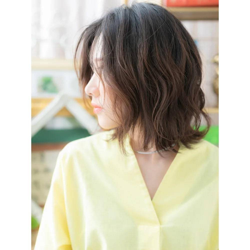 白髪をぼかすインナーハイライト