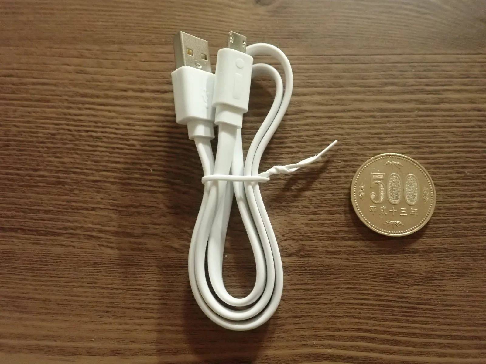 DAISO(ダイソー):アイフォーン+マイクロB兼用充電転送ケーブル