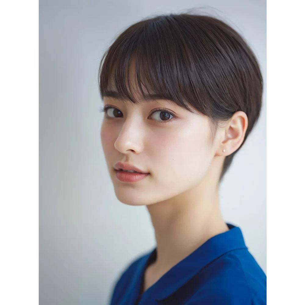 コンパクトな耳掛けベリーショート