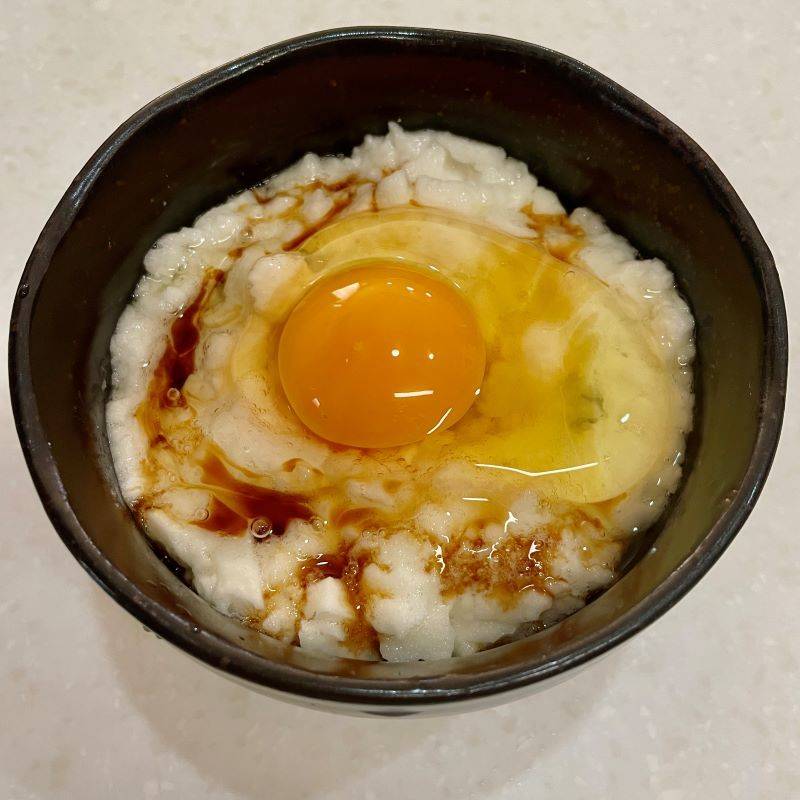 JA全農の「ふわふわ山かけTKG」のレシピ