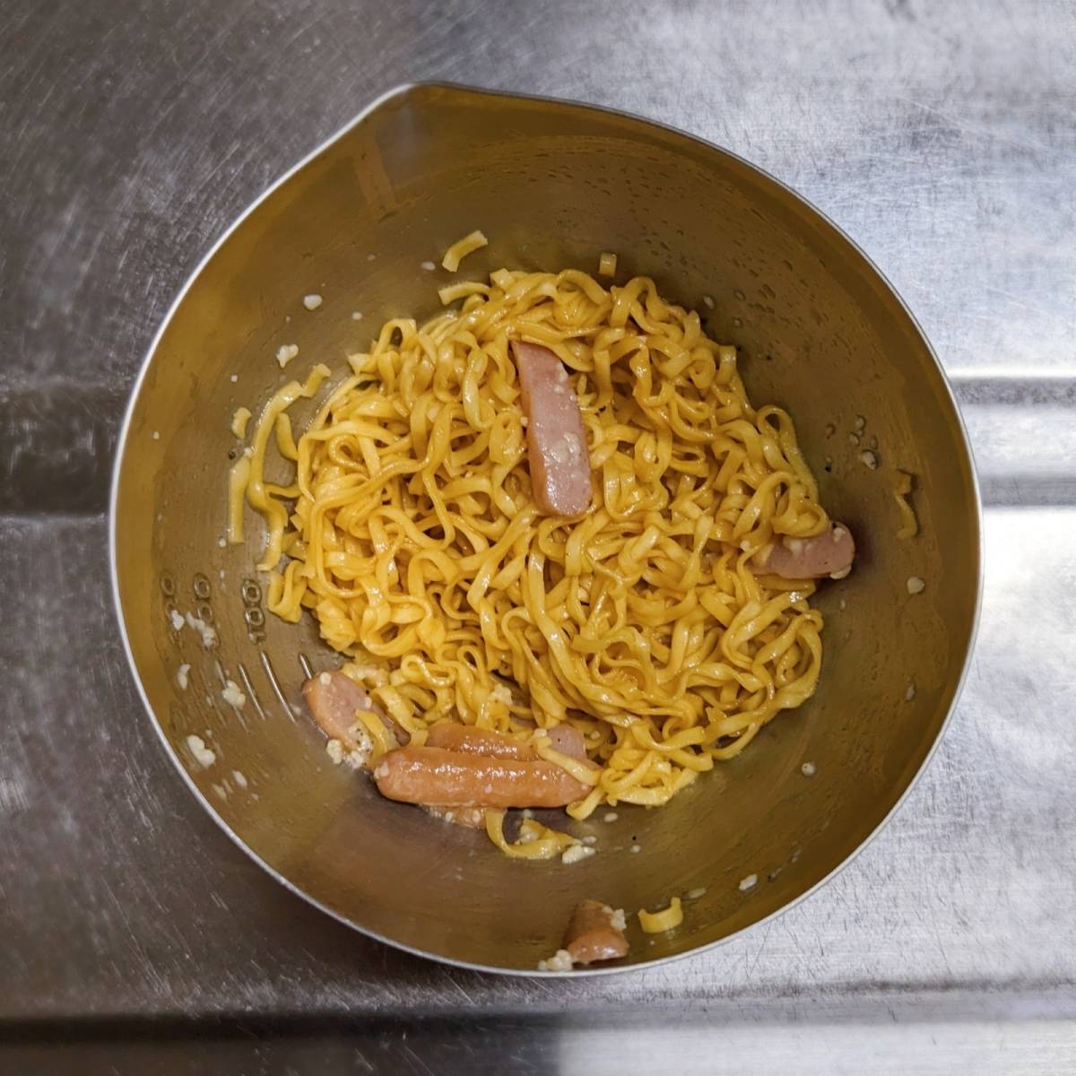 チキンラーメン公式の「カルボナーラ風」のレシピ
