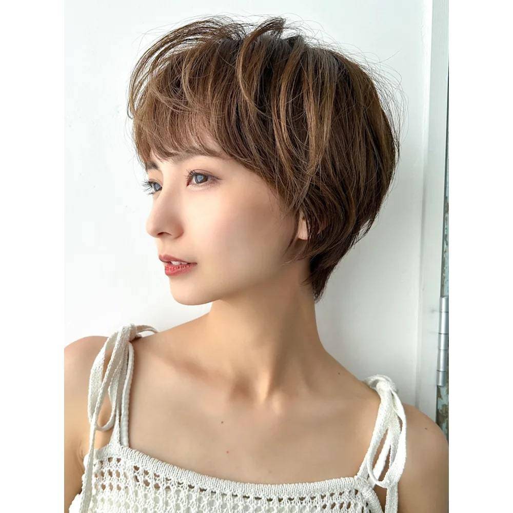 大人の細めハイライト