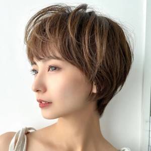  大人の細めハイライト 