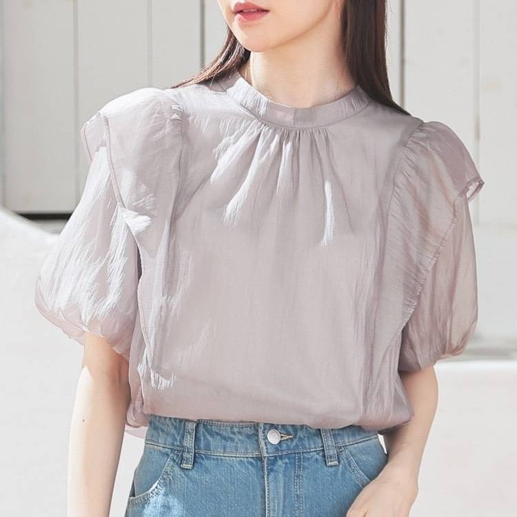 Honeys9月の華やかブラウス