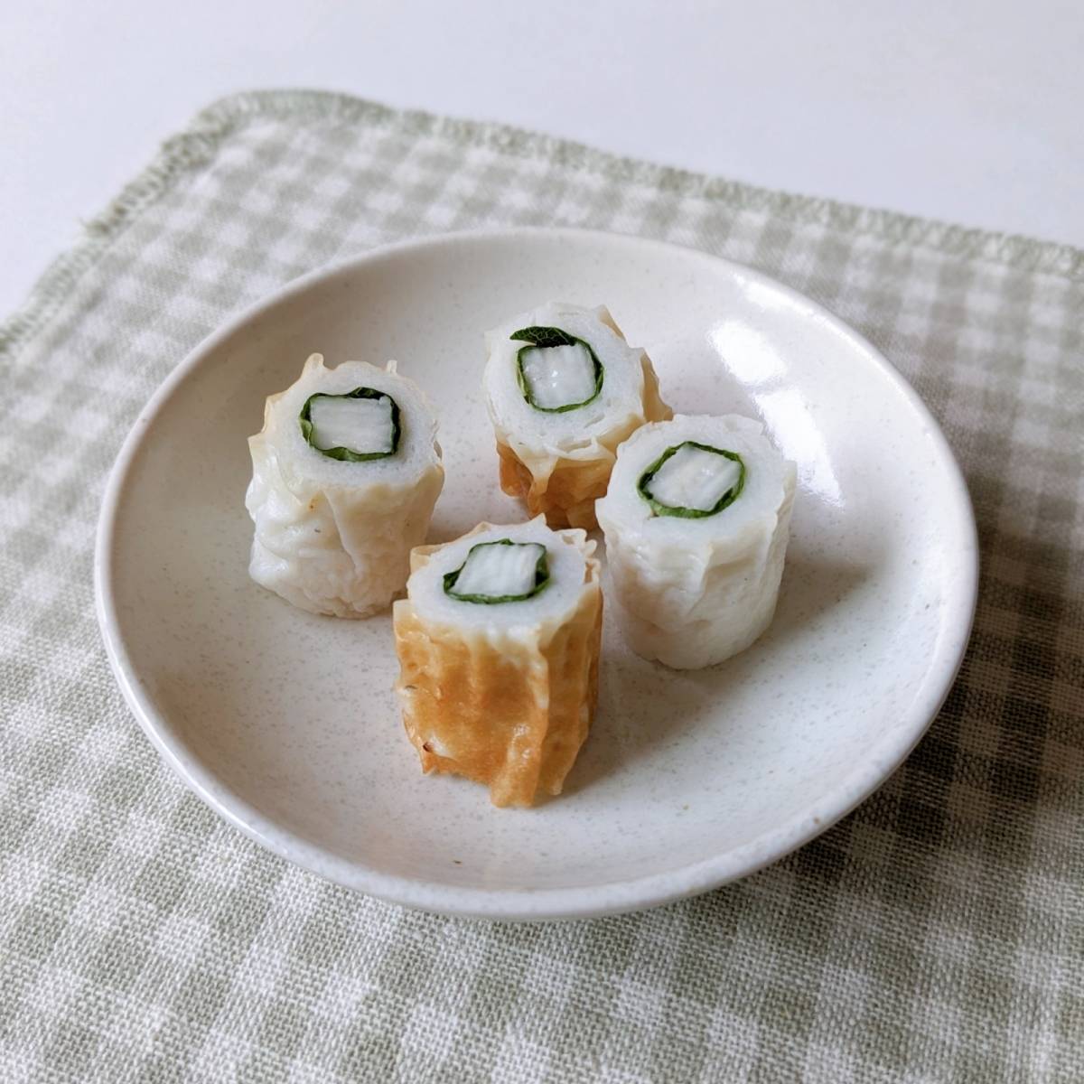 JAグループ公式の「簡単♪ヘルシー♪おつまみ♪大葉と長いものちくわ詰め」のレシピ