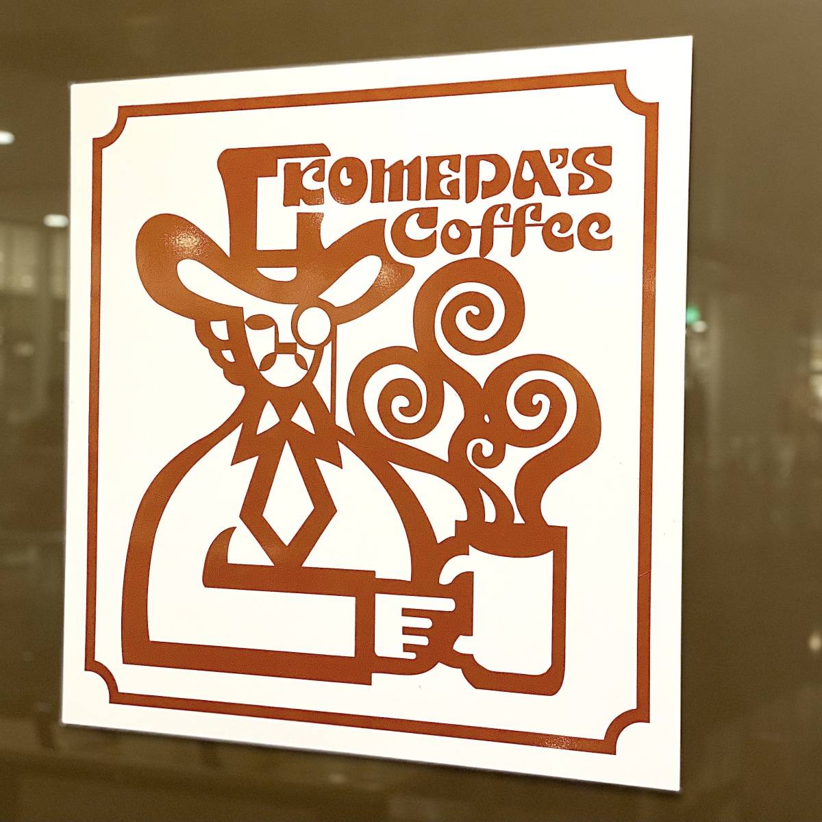 コメダ珈琲店の看板
