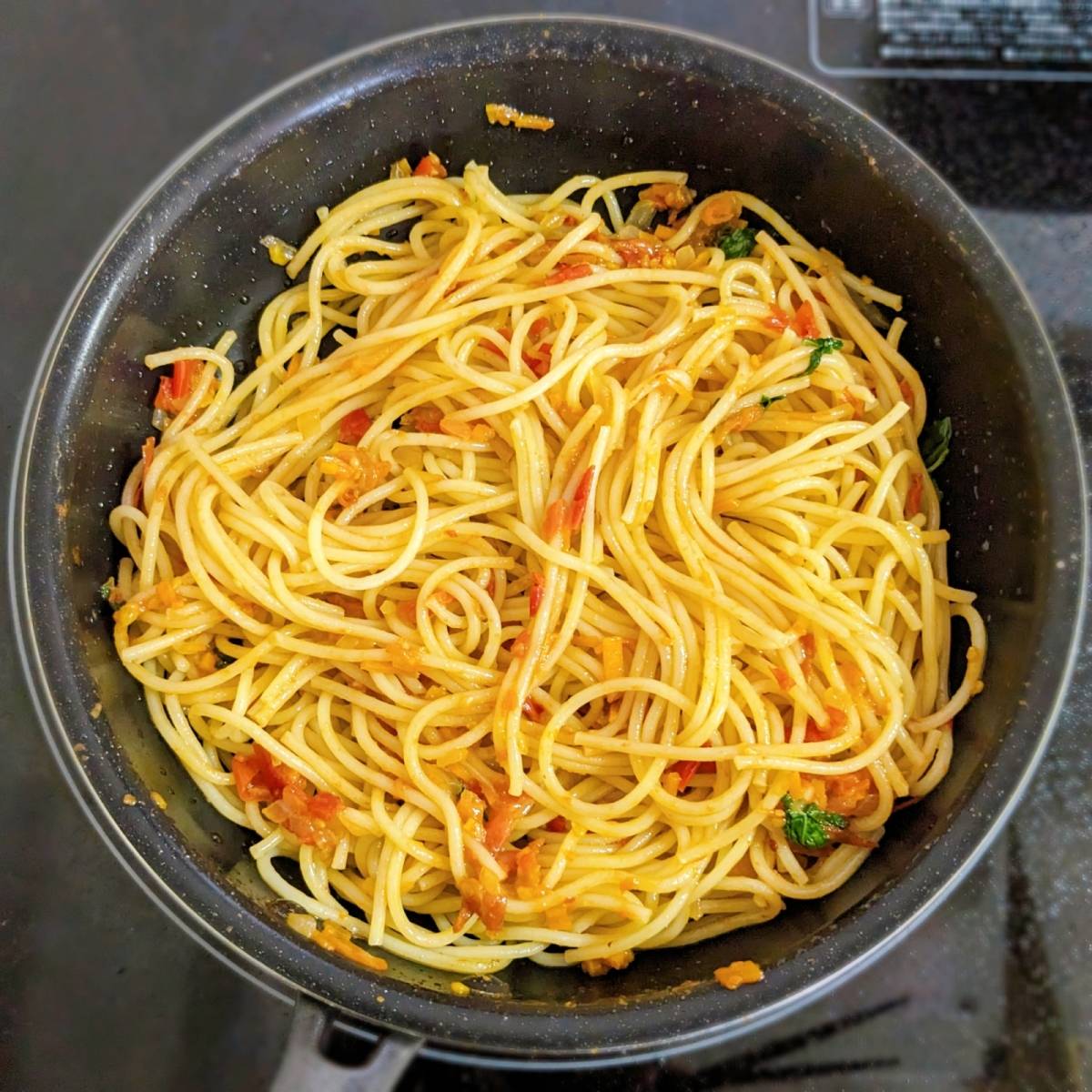 マ・マー公式の「スパゲティ・ポモドーロ」のレシピ