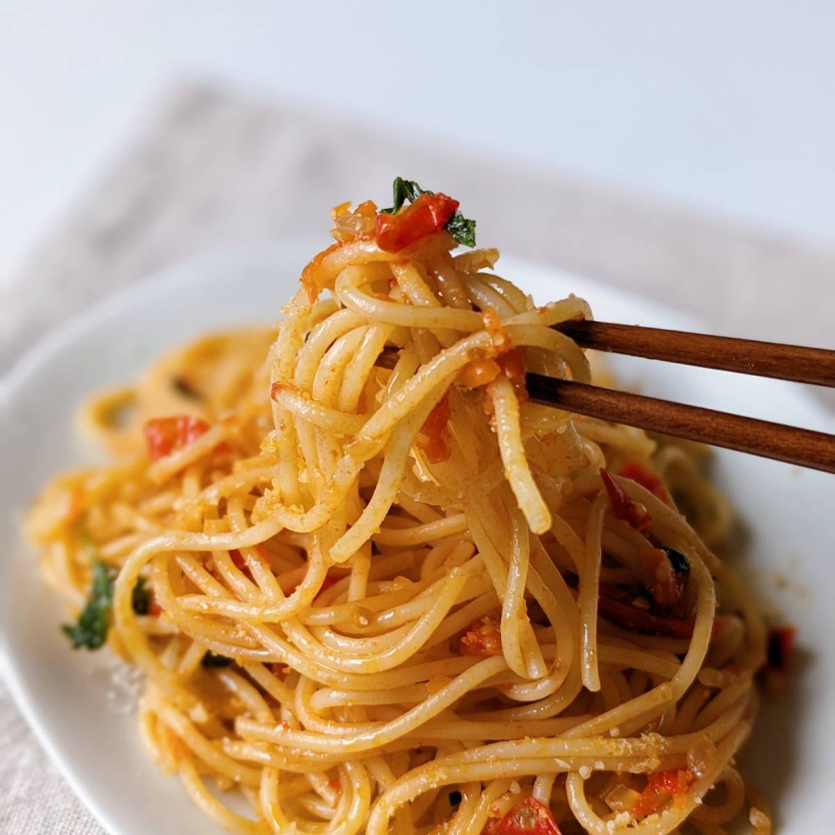 マ・マー公式の「スパゲティ・ポモドーロ」のレシピ