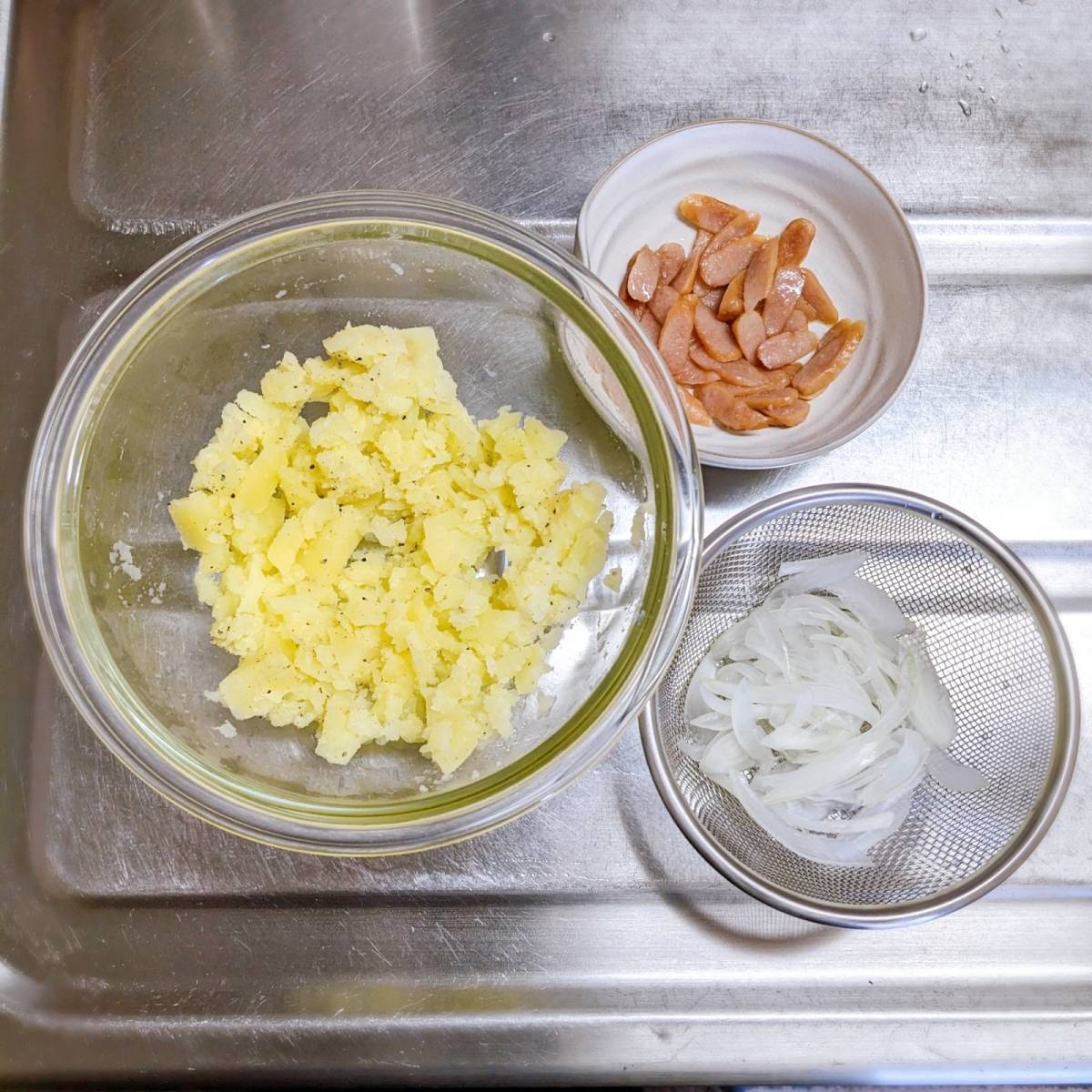 JA全農公式の「たまごポテトサラダ」のレシピ