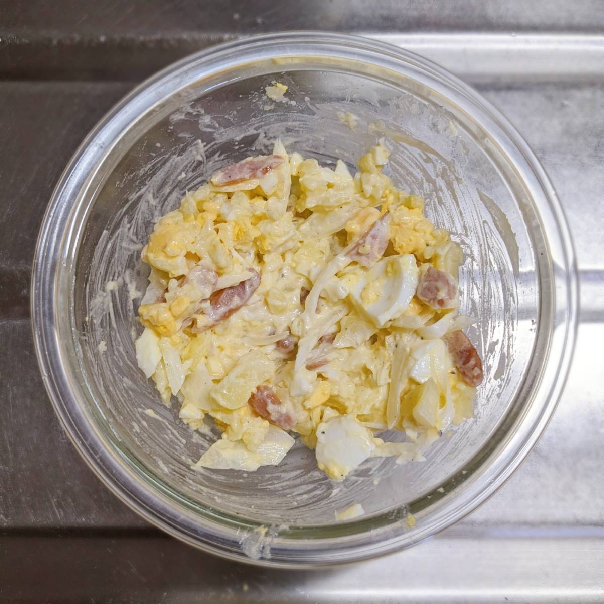 JA全農公式の「たまごポテトサラダ」のレシピ