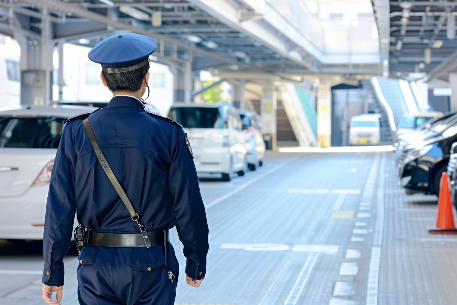 警備員の男性