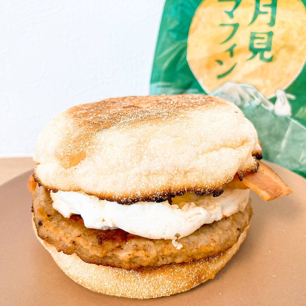 マクドナルドの「月見マフィン」