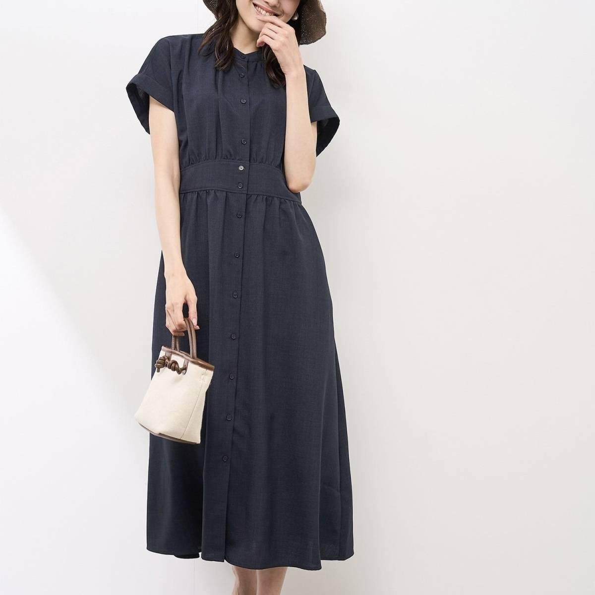 ROPE' PICNIC フレンチドルマンワンピース