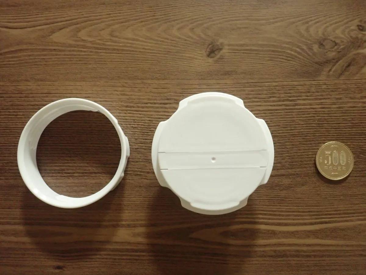 DAISO(ダイソー):粉もの袋キャップ