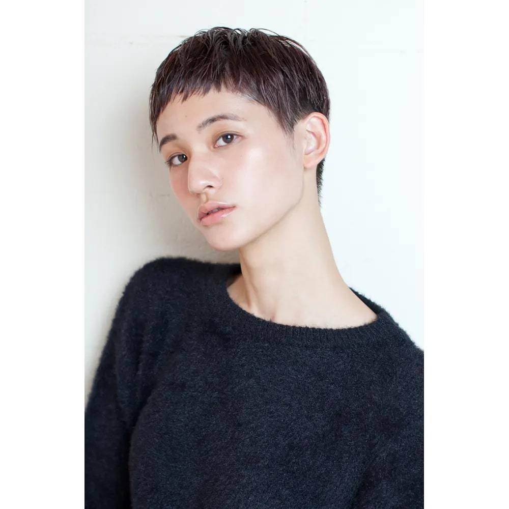 お洒落な外国人風ベリーショート