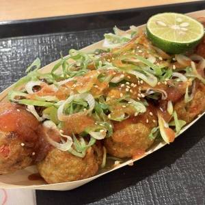  築地銀だこの「スパイシーキャビア 〜明太だれとすだち〜」 