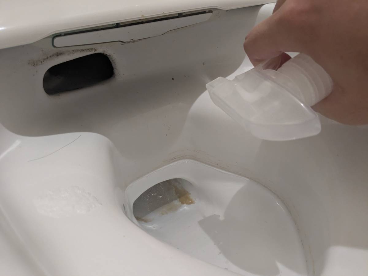 【トイレ掃除】100均の商品だけで！便器も便座もスッキリピカピカにする方法！！