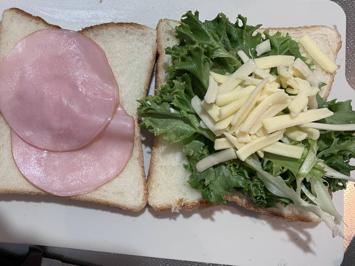 ホットサンドの具材