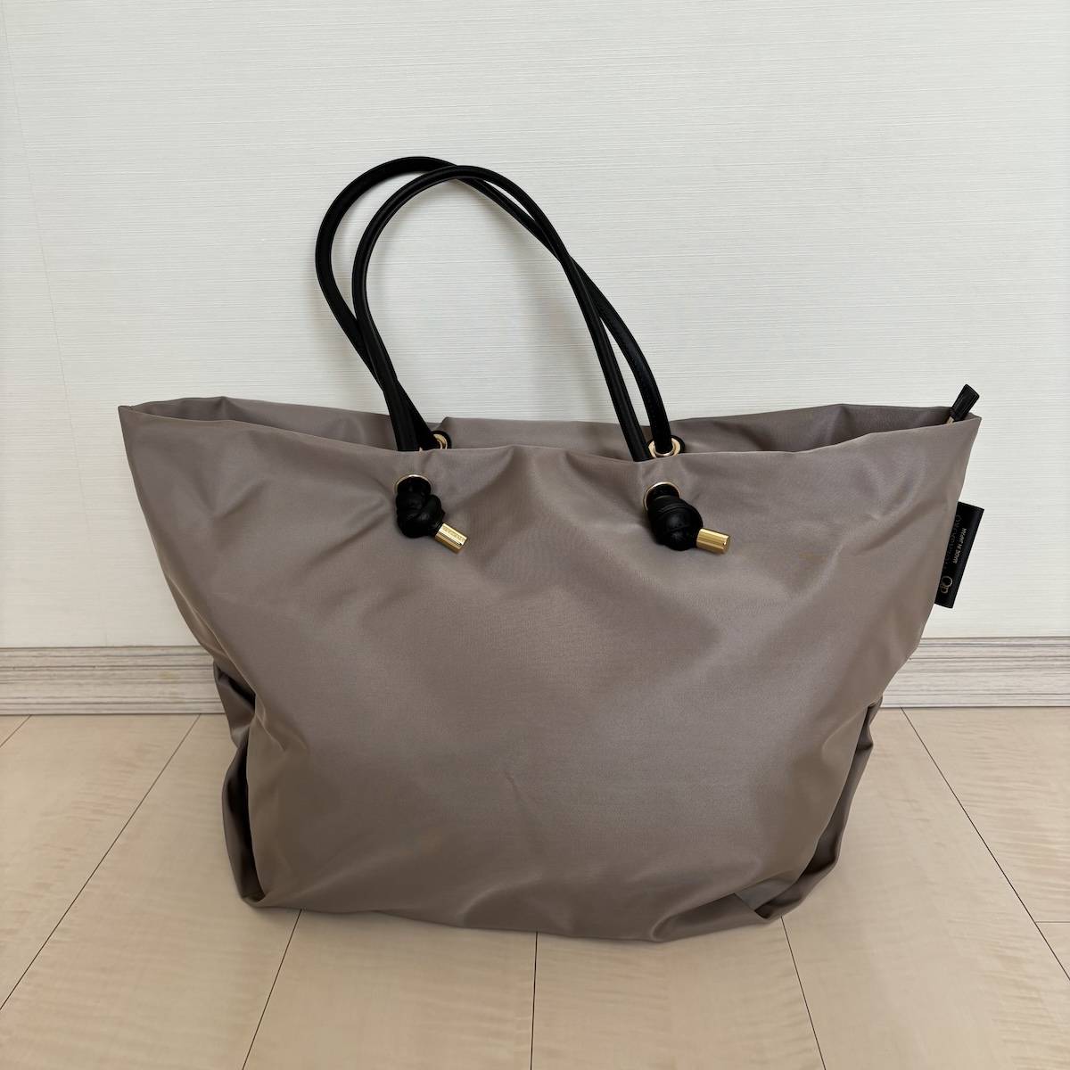 Demi-Luxe BEAMS VIOLAd’ORO / BIANCA ナイロン トートバッグ L