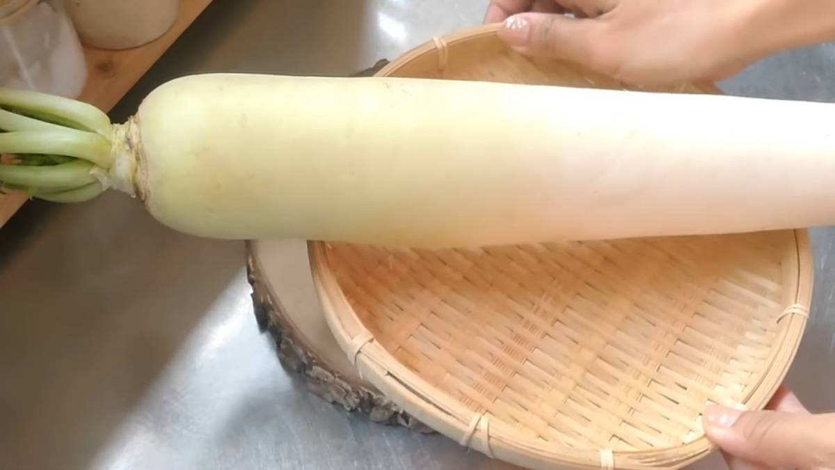 大根を用意