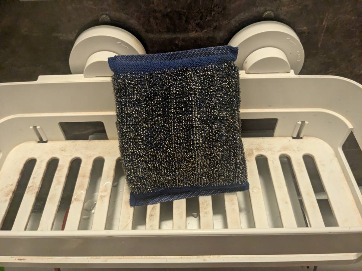 【100均】で買える神アイテム！【コゲ取りスポンジ】を使って気になるお風呂場を徹底掃除してみました！！