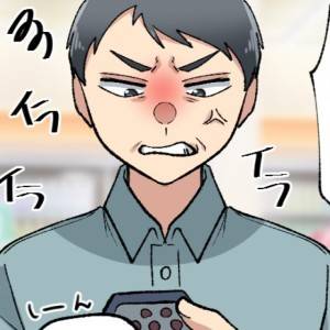【4コマ】「機械のせいだ(叱)」他責思考のクレーマー襲来！？激オコのジジイ客がコンビニで喚く(恥)