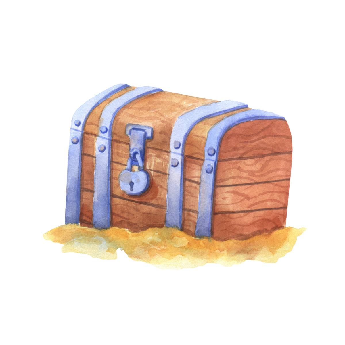 宝箱のイラスト