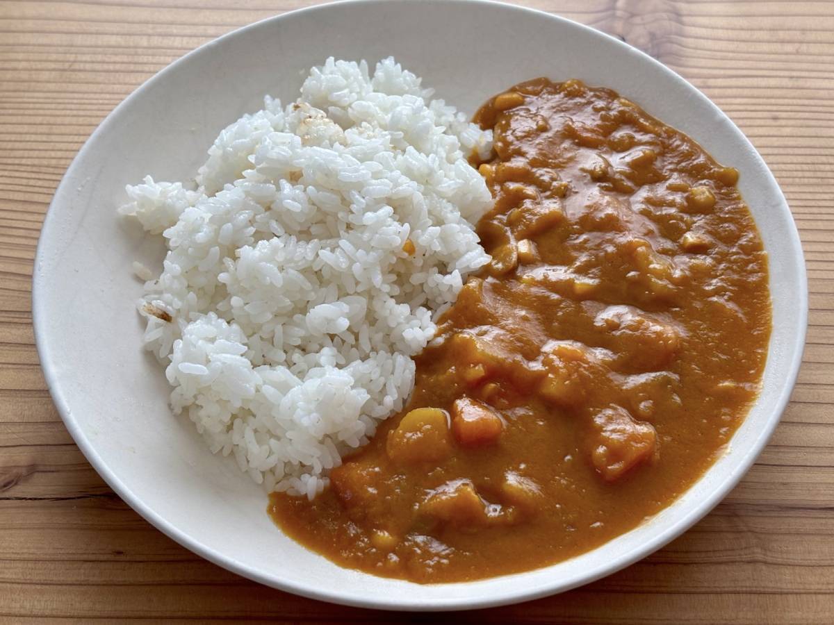 素材の味が生かされた優しいカレー