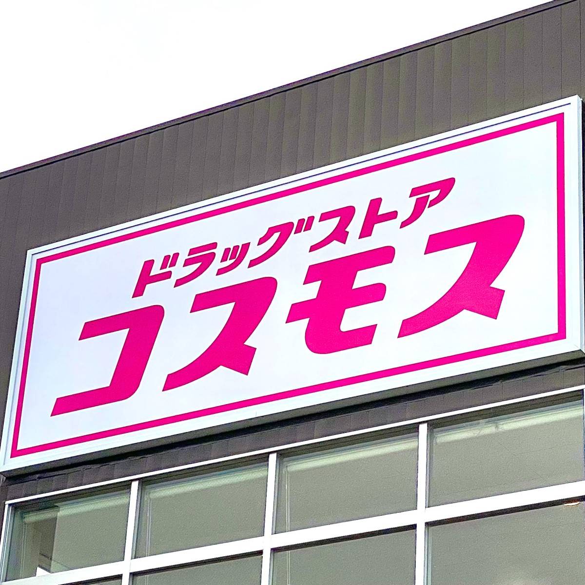 コスモスの看板