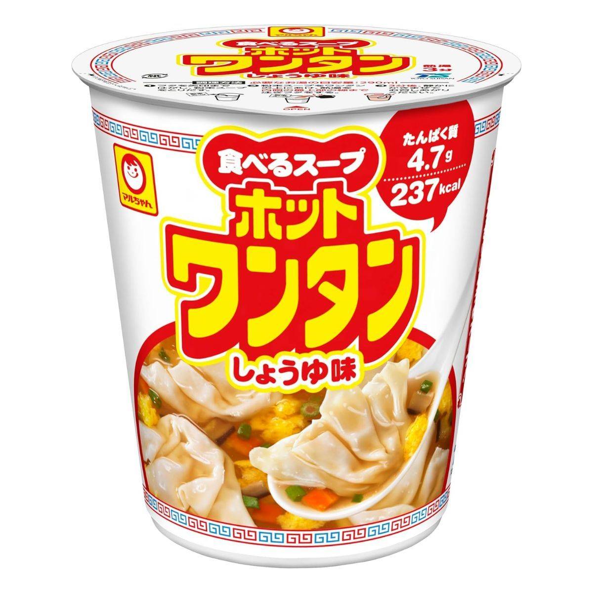 マルちゃん ホットワンタン しょうゆ味 46g×12個